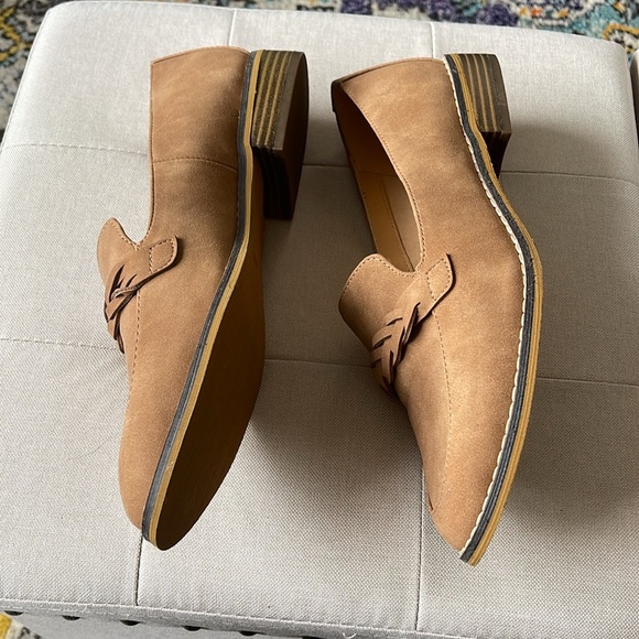 Indigo Rd Women’s Tan Haven Braided Loafers Slip on size 9-1/2 NWOT - Picture 4 of 6